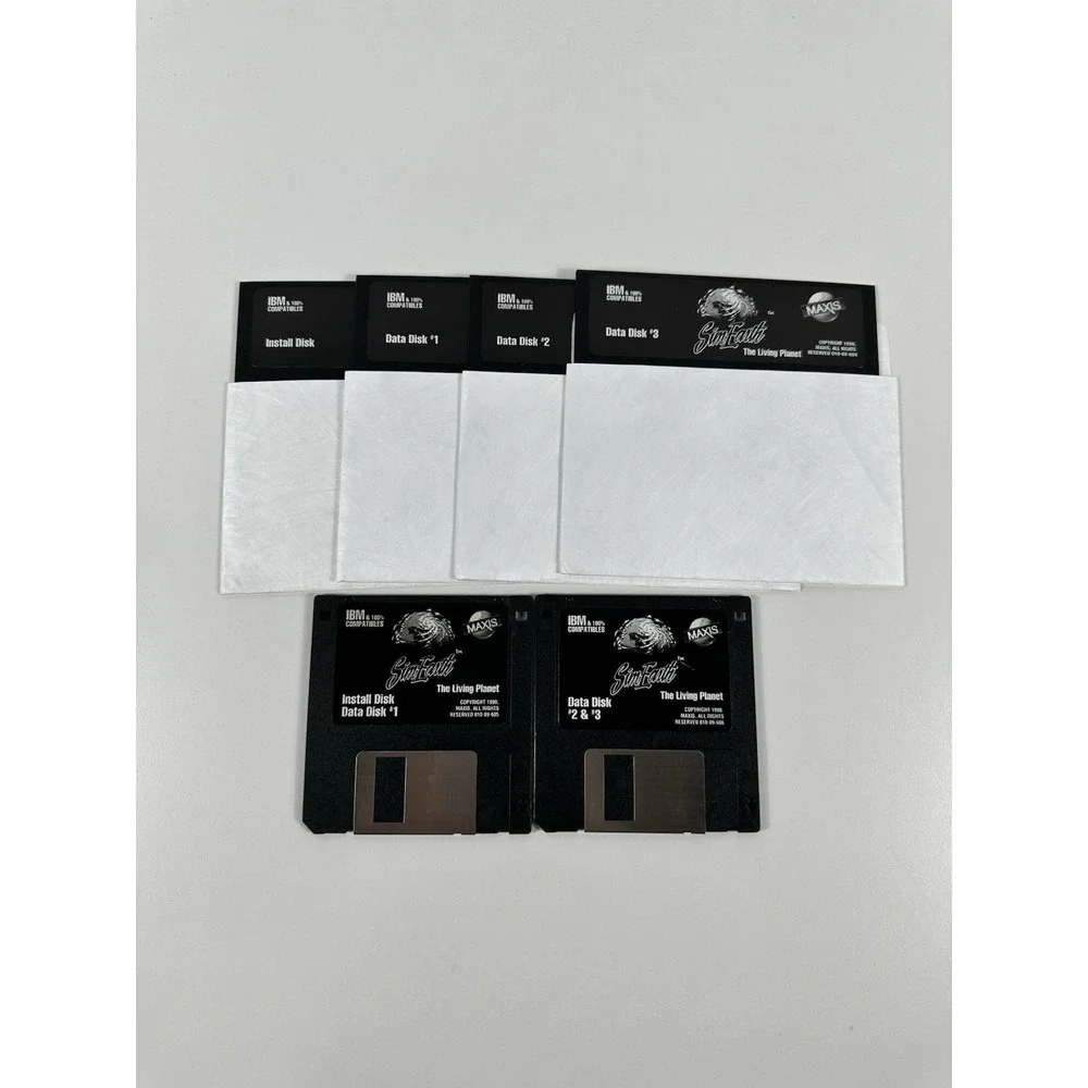 SimEarth BIG BOX PC 3.5